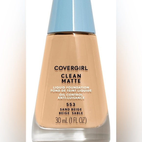 CoverGirl Clean Matte Liquid Foundation - Sand Beige - Picture 1 of 16
